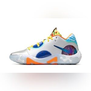 NIKE PG 6 PAUL GEORGE "WHAT THE" OPTI YELLOW-MET SILVER SZ 11